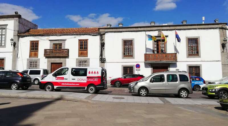 Vehículo del ICHH en San Juan/TA.